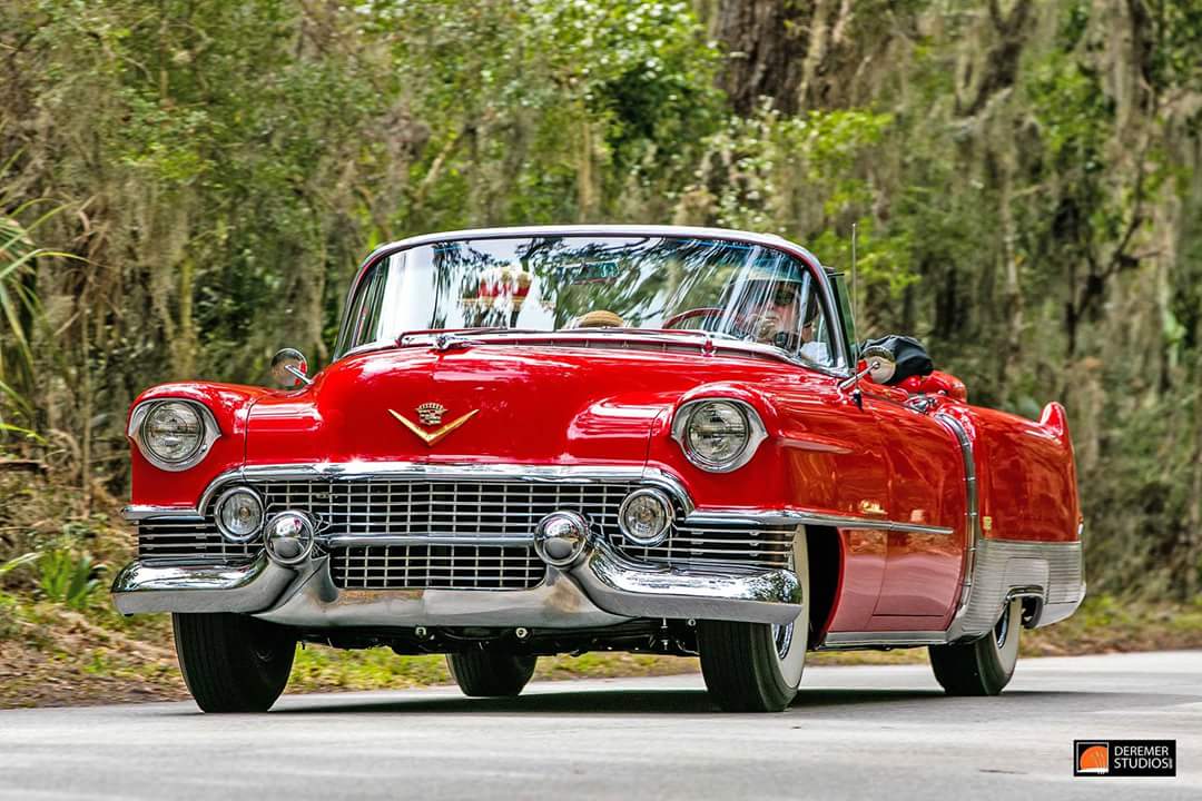 OldSchRides's tweet image. 1954 Cadillac Eldorado Convertible