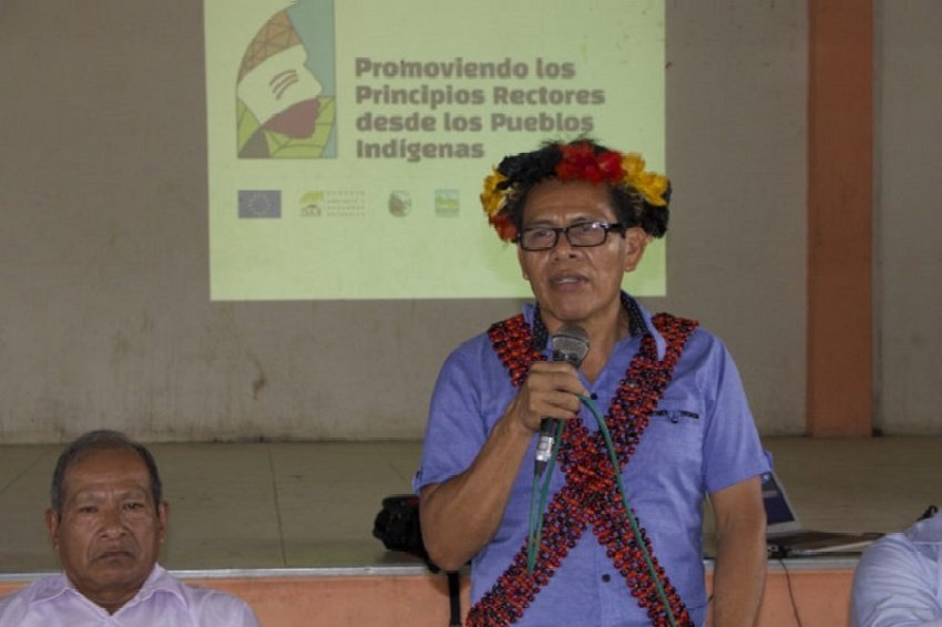 Servindi's tweet photo. #Amazonas: Empoderan a mujeres awajún en principios sobre empresas y #DerechosHumanos → https://t.co/5uFoW7YbW7 https://t.co/haxqFPpHuw