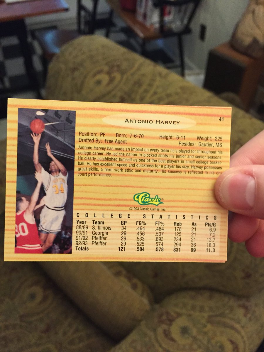 MattBurns333's tweet photo. Look what I found today! Class of ‘93 Draft Picks @Tone_Harvey @PfeifferSports @GoFalconsMBB #CanIGetThisSigned #PfeifferAlum https://t.co/HJ8eFAyPnf