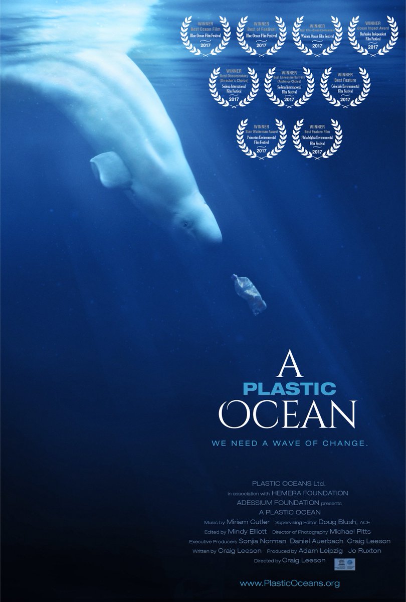 AnnaTurns's tweet photo. So excited to be screening @APlasticOcean this Tuesday 7pm at @CliffHouseTrust with special guest @RebeccaHosking - we're on our way to becoming a plastic clever town - together we can make it happen! #BePlasticClever @KidsVplastic tickets £5 @pretty_local https://t.co/My99drhGyr https://t.co/oe8UXFqVHG