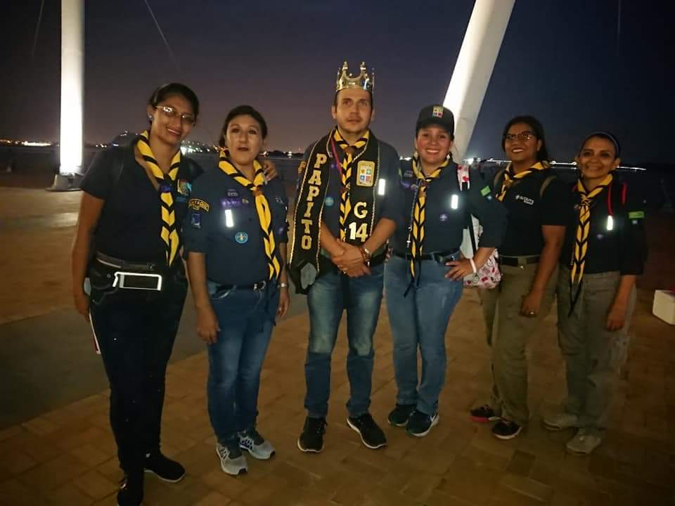 GS14LaSalle's tweet photo. Elección del padre símbolo del G14, dignidad que recayó en el Sc. Cesar Yepez Avila, felicitaciones...
@ScoutsEcuador 
@GS14LaSalle 
@ https://t.co/GRVJJ1bx0z
