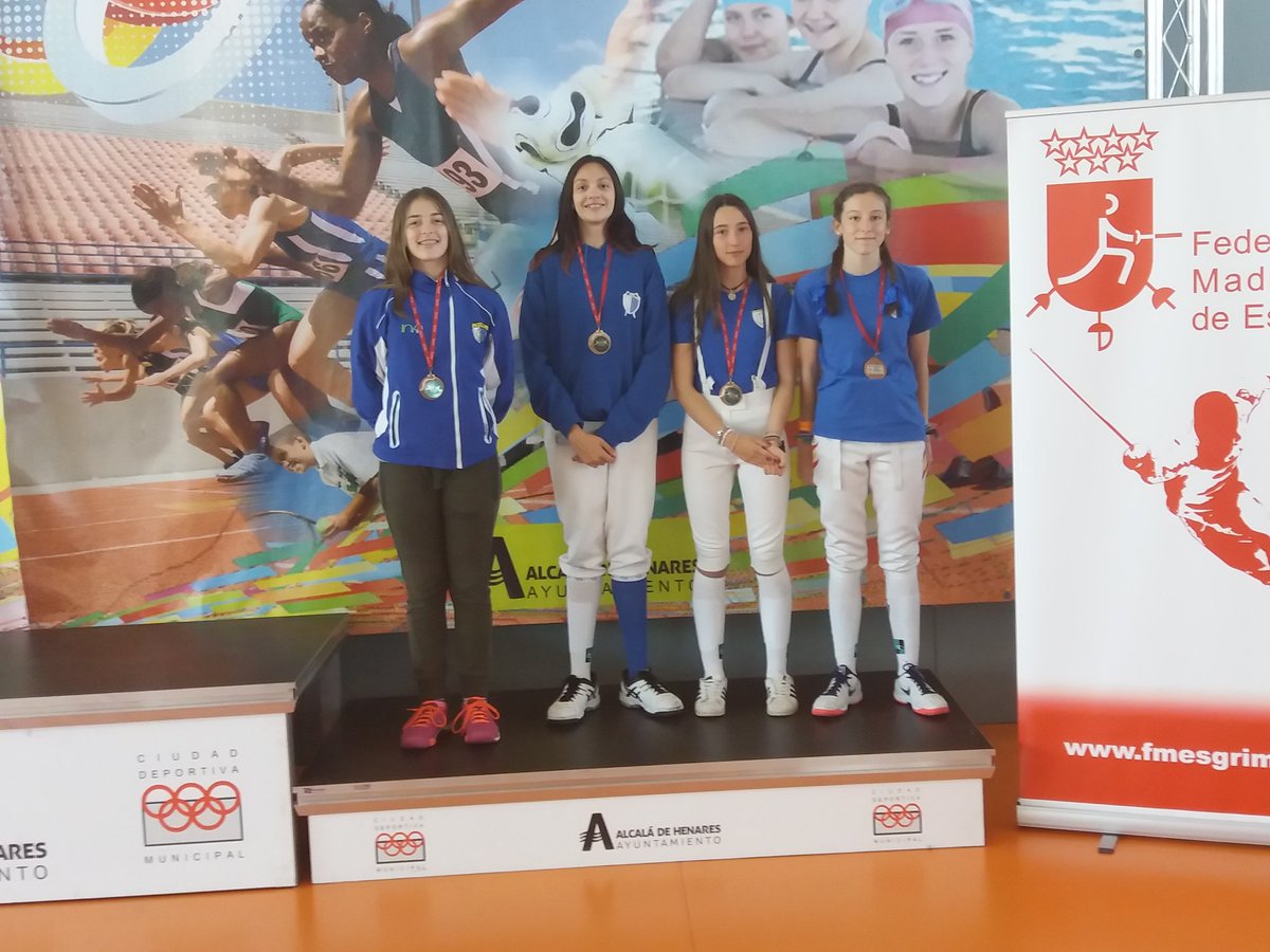 Lovesgrima's tweet photo. DOS MEDALLAS DE BRONCE 1 INDIV: HELENA LINARES Y 1 POR EQUIPOS: LAS SUB14 Y LOS SENIOR MASC. Y AITANA ORTEGA EN FINAL DE 8!
14 SAEMS HAN PARTICIPADO ESTE FIN DE SEMANA EN LOS CTO DE MADRID DE ESGRIMA
VA POR TI!! #GOJUDITH
DOS MEDALLAS Y DOS FINALES A LA SACA!!!
#GoSAEM https://t.co/aX6LjsQllL