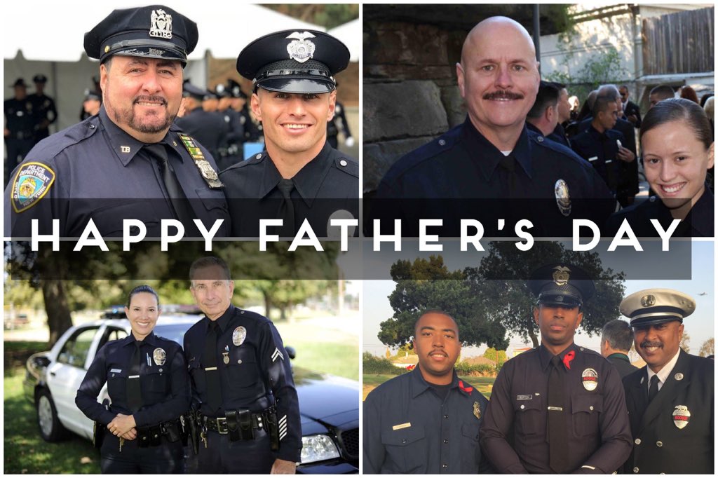 On behalf of the men and women of the #LAPD, we wish all dad’s - especially all who are working today - a very #HappyFathersDay