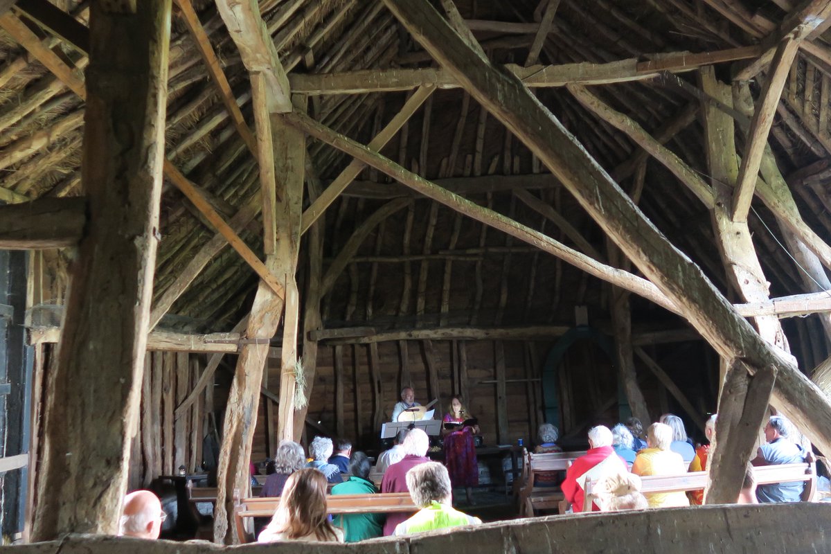 TBarnT's tweet photo. What an apt performance at the Tithe Barn and more amazing volunteers #concert #lute #TitheBarnTrust https://t.co/tjgTktWxfU