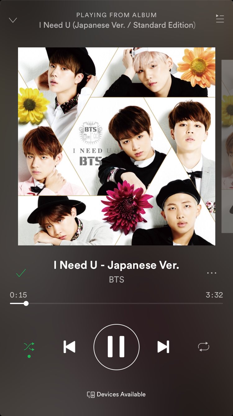 Bts Europe Army ᴮᴱ Rest Spotify Bts Twt S I Need U Japanese Ver Standard Edition Is Now Available On Spotify T Co Eyqrmbfrd6 T Co 9qwfo8j9fi