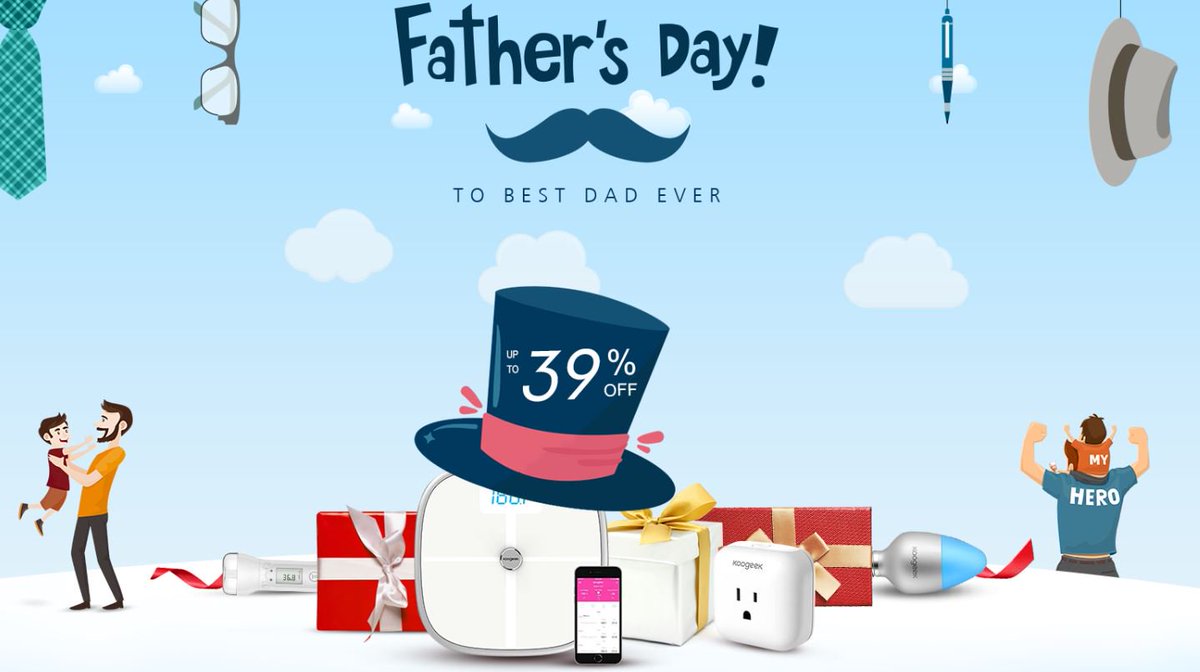 AndroidSmartTV's tweet image. #Koogeek Father’s Day Activity – #Giveaway (#Promo) #HappyFathersDay @Koogeekteck #Deals #FathersDay #win #contest more here:  androidtvbox.eu/koogeek-father…