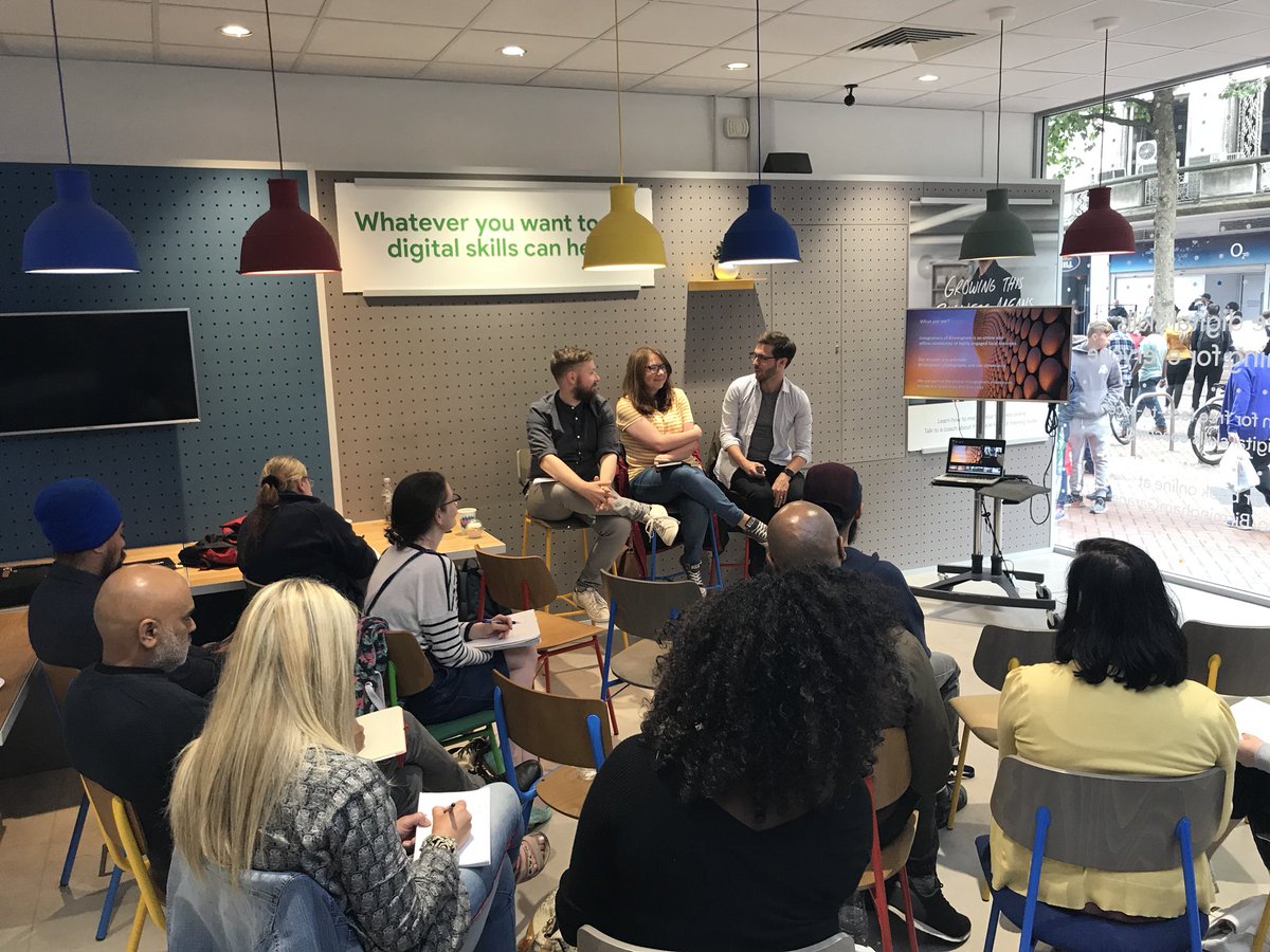 MariaDunnoHer's tweet photo. #CreativeFest came, enlightened and inspired all those in attendance at the #Birmingham #DigitalGarage , just wanted to give a BIG thank you to all of our guest speakers 👏🏽👏🏽👏🏽@igersbirmingham @oc_uk @frasermcgeefoto @BethAstington @MrASingh @ImDanKelly @JayDroch https://t.co/NUky4ucDjD