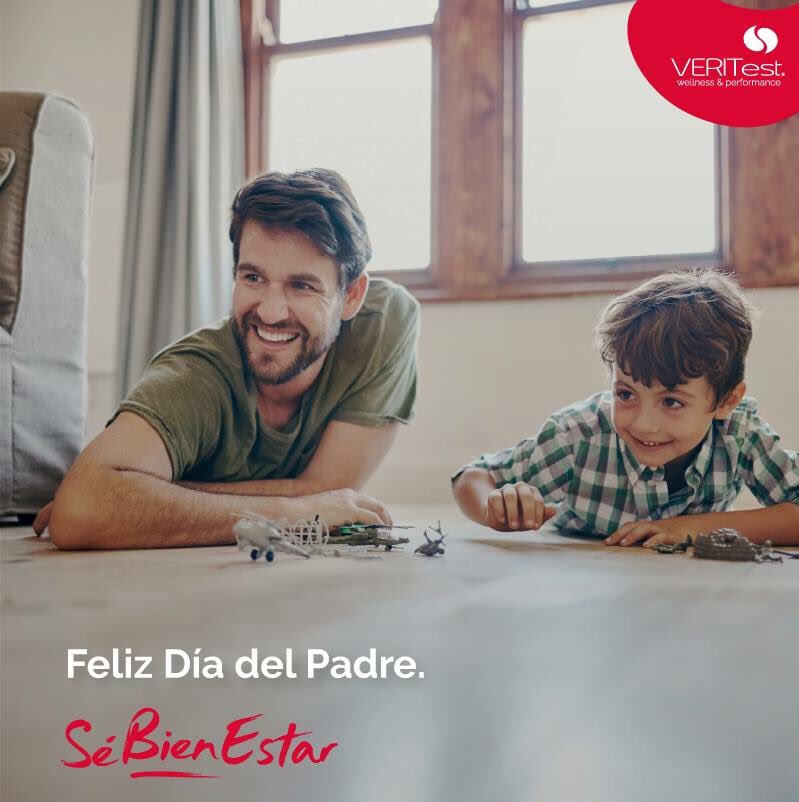 ¡Feliz día del Padre!  
Vive y Sé #Bienestar