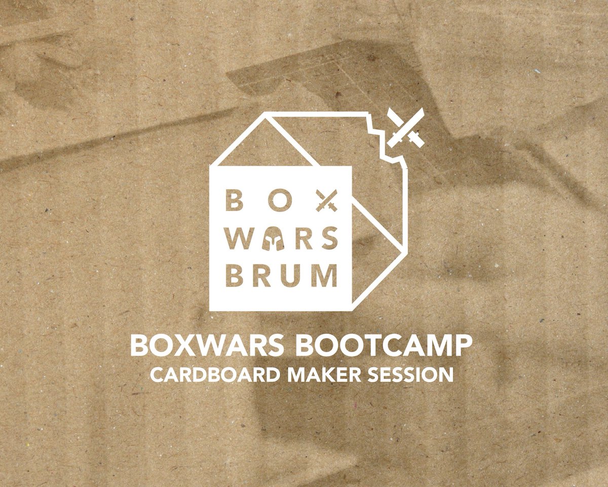BoxwarsBrum's tweet photo. Two more weeks to go until #BoxwarsBrum, Sunday 1st July. Have you signed up yet? Maker session during the day followed by the Big Showdown in the evening. Bring your kids out and join the fun. #brumHour #fathersday https://t.co/NGnxuEpwA3 https://t.co/eUMZywx9gS