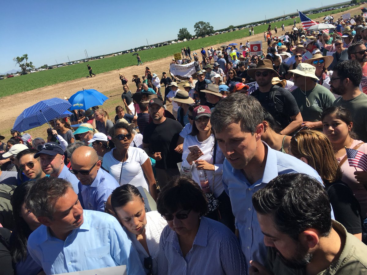 Americans and Texans from all over showed the world at the #MarchtoTornillo that we will fight to #KeepFamiliesTogether! We are not done and will continue to call on people to take action and for our leaders to end this inhumanity.