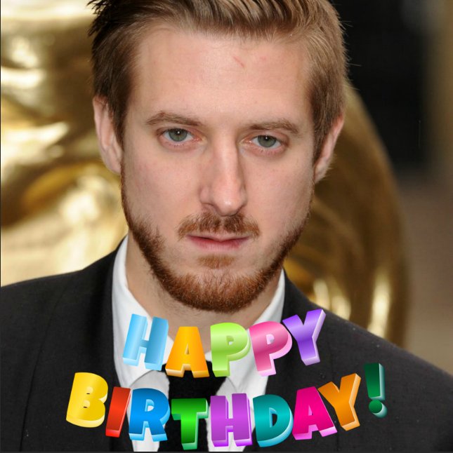 Happy Birthday Arthur Darvill    