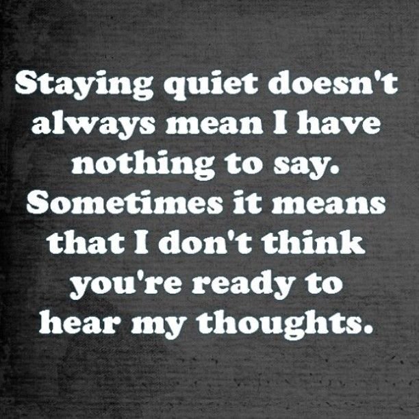 LeadToday's tweet photo. Never be afraid to say nothing when nothing is the best thing to say. https://t.co/jFIdYcQ1PV