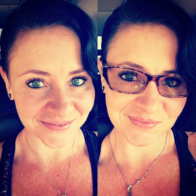 Jen__Deome's tweet photo. I don’t post very many selfies with my glasses on, witch I am a full time wearer.  I think they hide my eyes and they glare a lot. Oh well... #😝 #glasses #foureyes #glare #tomuch #selfie #selflove #fitfam #fitmom #selflovecheck #selfiewhore #fun #car… https://t.co/1Z8eld0cSx https://t.co/WyJ0fB65mN
