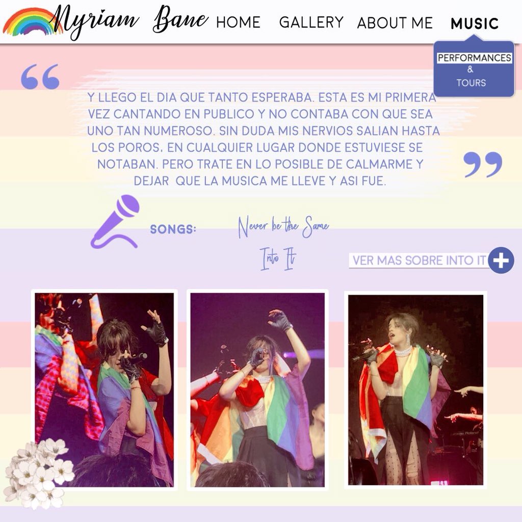imurnancy's tweet photo. 🌈💖┊#YouBeFree
❝ Luego de tanto tiempo me atreví a pisar un escenario. Y para ser mi primera vez, poder ser parte de algo así es toda una alegría. Mi corazón se tiñó multicolor al estar presente a personas tan valientes. Sin duda merecen todo el respeto y amor del mundo. ❞ https://t.co/PNofn9Ty1g