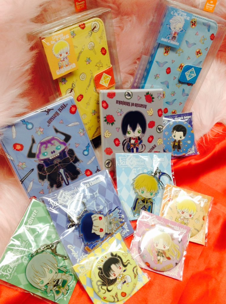 animateakiba's tweet photo. Fate/Grand Order Design produced by Sanrio 各種グッズ vol.3が販売開始しております！！！当店5Fでドバっと展開中です！！！かわいくアレンジされた英霊たちをマスターたちの元へ！！  #fgo https://t.co/eW74AZYXvf