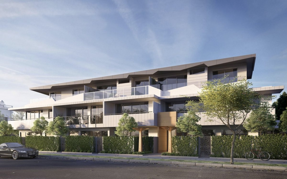 AgencyProjects's tweet photo. Sable Verde is a collection of 2 &amp; 3-bedroom #apartments in Melbourne's Caulfield North. It plays perfectly into the dichotomy of old and new, harmonising discernibly modern architectural trends with classical #design elements. For more information: https://t.co/tCHzMW5Orf https://t.co/XEragvmZSr
