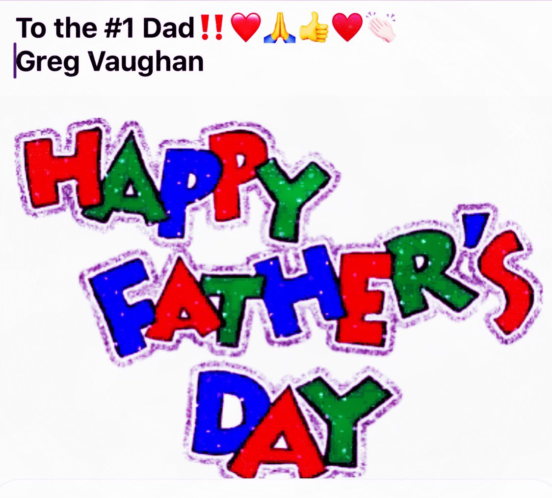 lauriemacdon's tweet image. @greg_vaughan #1father