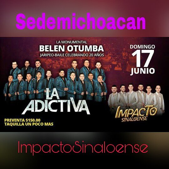 ImpactosedeMich's tweet photo. Hoy llega a Belén Otumba @impactosin para hacerte pasar una noche impactante Ven y canta todas sus canciones y lo más reciente #YaMeVi 
#SedeMichoacan
@ImpactosedeMich @impactocoordina @anvalmusic https://t.co/1vYaLRNtjs