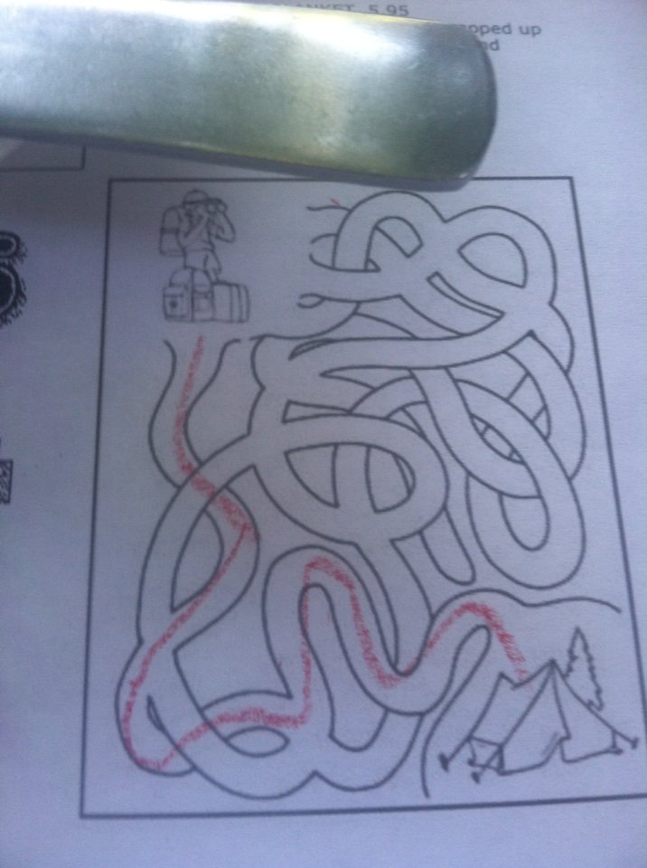 Totally crushed this maze. Now Waiting on my honorary degree from MIT. #mensaCandidate #amwriting