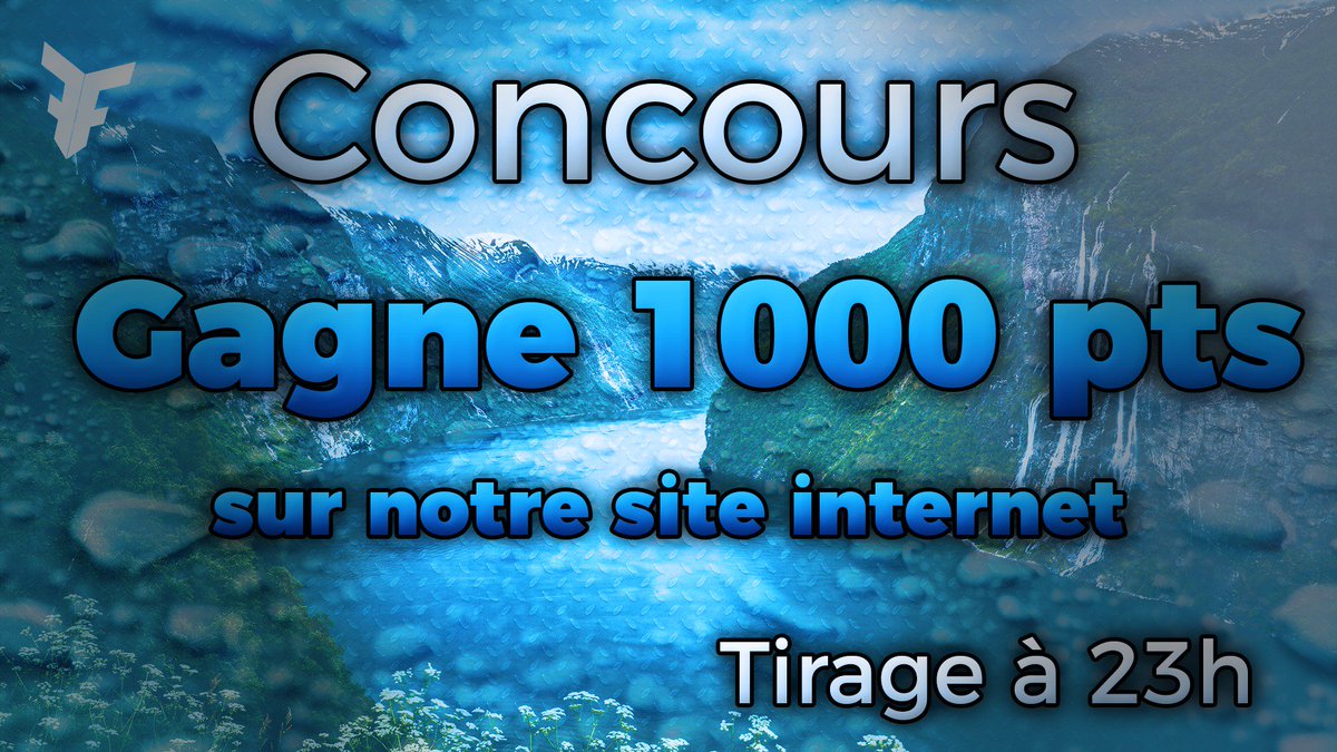 GaGsite's tweet photo. 🎁Concours 🎁

1000 points / 1€ à gagner sur notre site internet : https://t.co/5gcplcy0te

🔥 RT + FOLLOW 🔥

▶️ Screen notre site ◀️

TAS : demain 23h https://t.co/MF60AUwltk