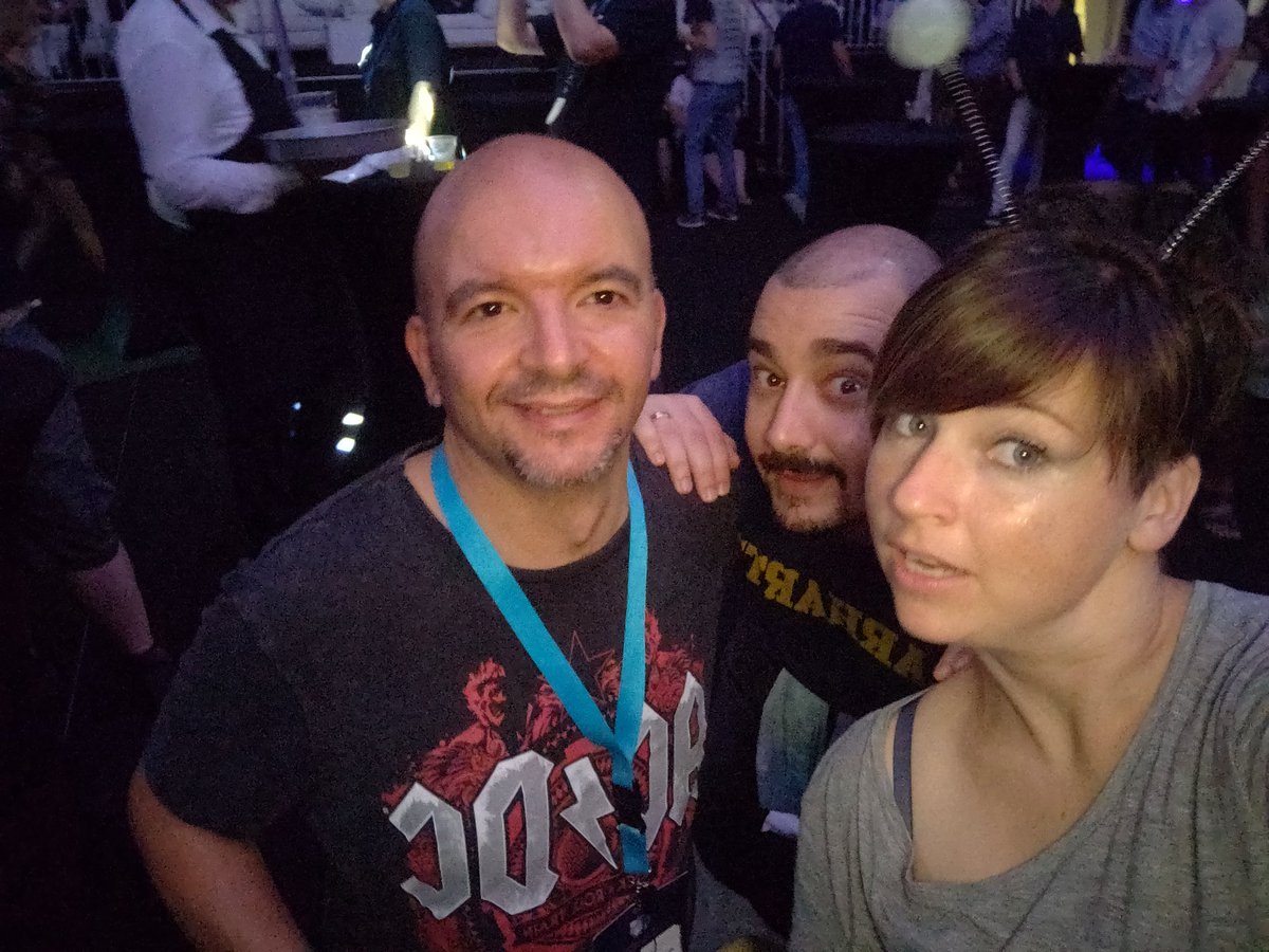 DimitrovskaMaja's tweet photo. Also this, awesome time at #wceu after party :) https://t.co/DSv4A85WCt