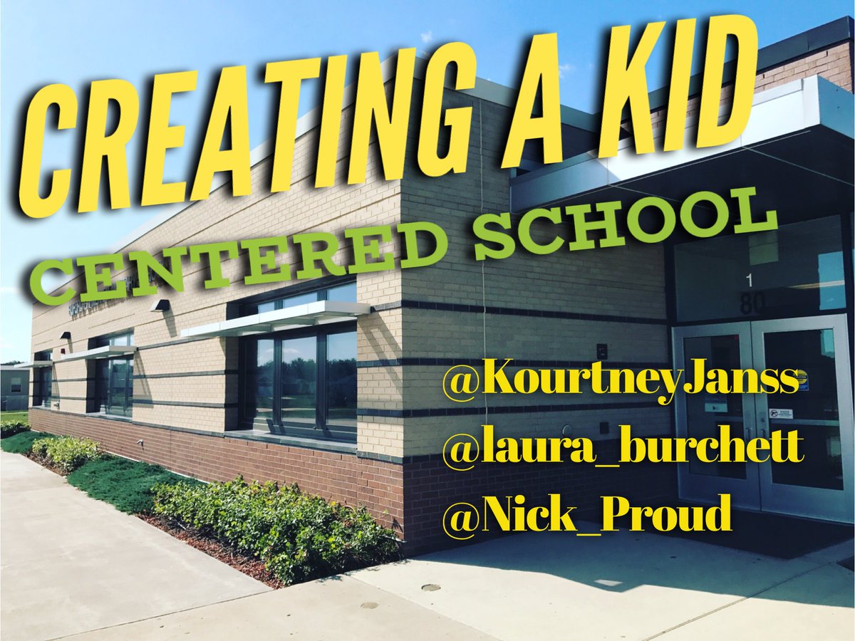 Kids need to be at the center of all school decisions.  Come join <a href="/KourtneyJanss/">Kourtney Janss</a> @laura__burchett and me at 2:45 in Salon C. #KPEC18 #FinestGreatestBest