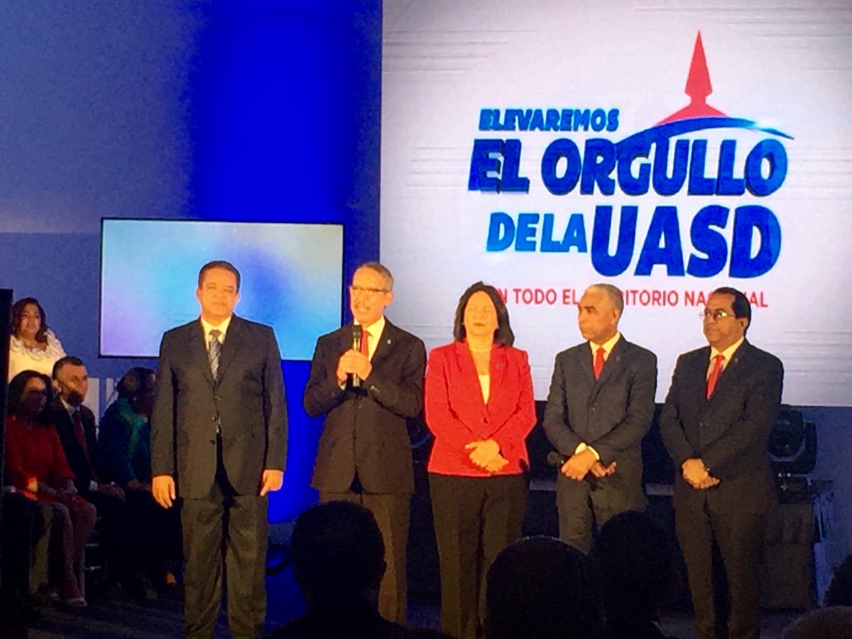 javierrosa03's tweet photo. Candidatos a Vicerrectores que acompañarán al seguro Proximo Rector ⁦@TriunfoUASD⁩ #EditrudisRector ⁦@DesanglesRamon⁩ ⁦@editasalce⁩ https://t.co/1yjWfKqH2j