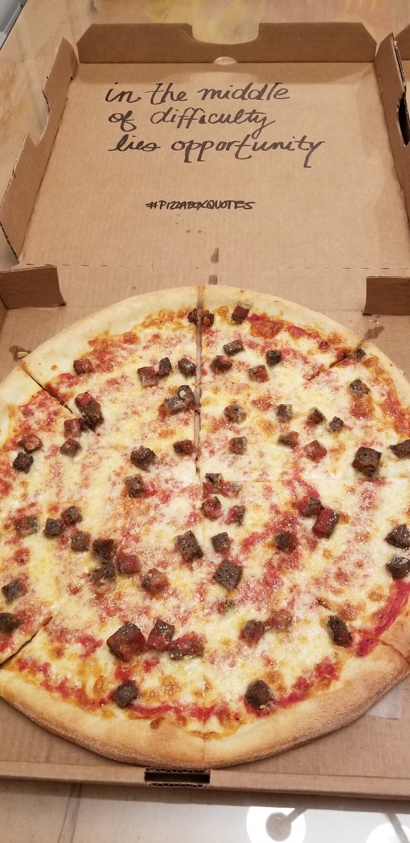 KatherinePrange's tweet image. Loved my pizza at Nags Head Pizza #pizzaboxquotes