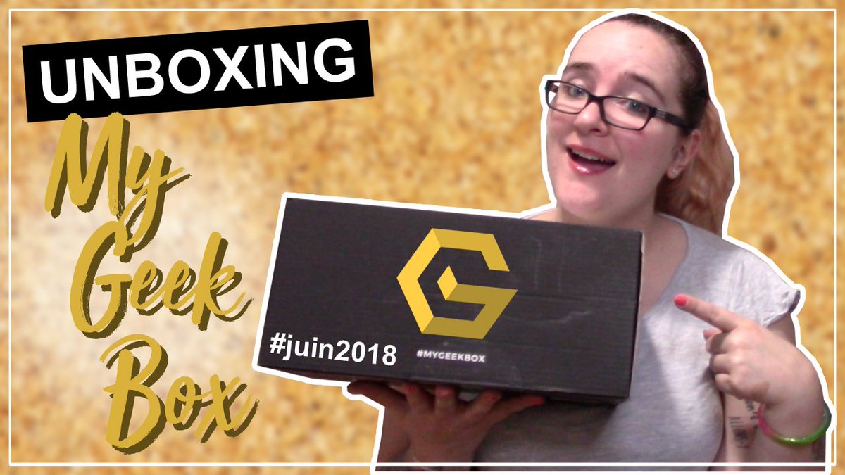 TessaGarnier's tweet image. [Vidéo] Allez hop, la #MyGeekBox du mois de juin est arrivée sur la chaîne !
le-fauteuil.com/2018/06/18/unb…
#unboxing