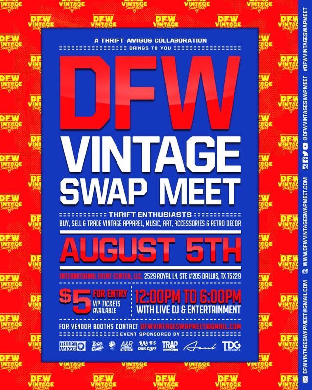 DFW Vintage Swap Meet tweet media