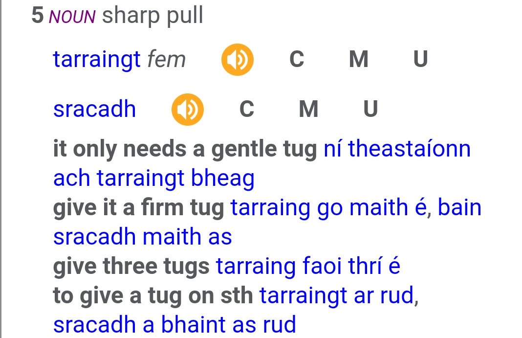 The Irish For On Twitter Actually Handy Is In There As An Adjective Meaning Useful Although Two Of The Example Sentences Are A Bit Ambiguous Https T Co Ysbd1maptg