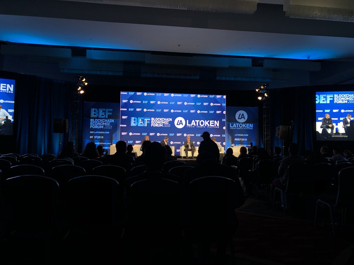 Great discussion at #BEF2018 today! <a href="/1World_Online/">1World Online</a> is also in line with speakers and already allowing people to be in control of their data and get compensated for sharing it with #1WO. That’s why it is better model &amp; better solution for #ICO #ads and #marketing than regular ads
