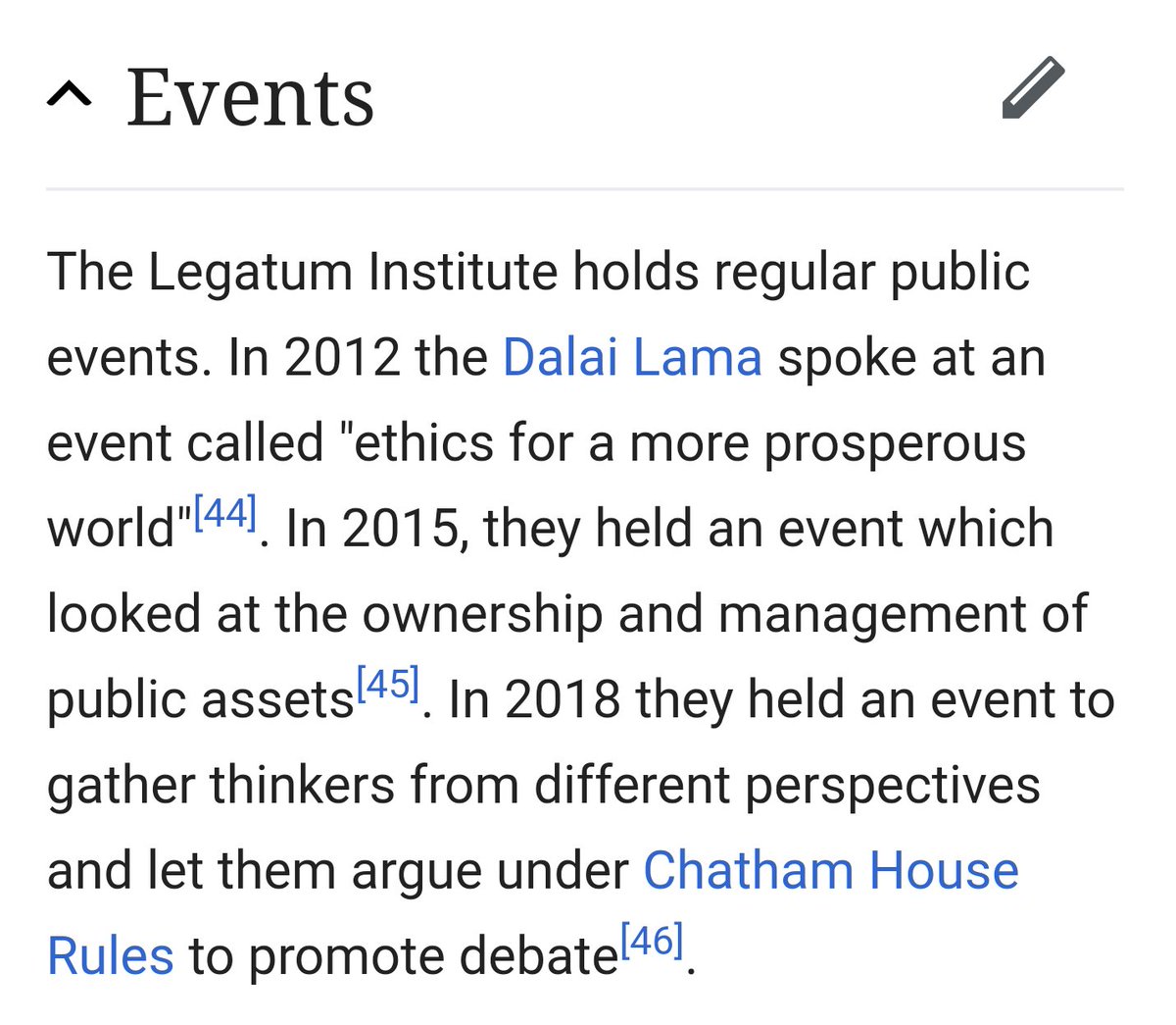 She works for this private investment group; Legatum: