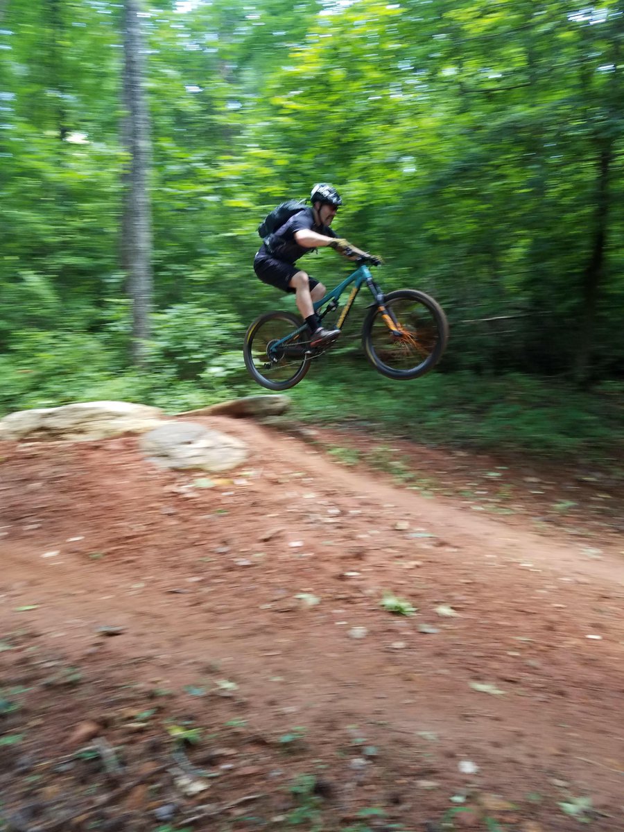 southernatech's tweet photo. We spent the morning on our bikes to celebrate the man, the myth, the legend! 
Happy Fathers Day to a pretty rad husband and dad! #raddads #southernatech #fathersday #santacruzbikes https://t.co/J198SiHOaW