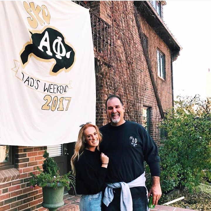 Skooo Dads! 👊🏼🖤 Happy Father’s Day to all the rad dads out there! Thank you for the support, inspiration and endless love👨‍👧// <a href="/boulderalphaphi/">CU Boulder Alpha Phi</a> #customTSL