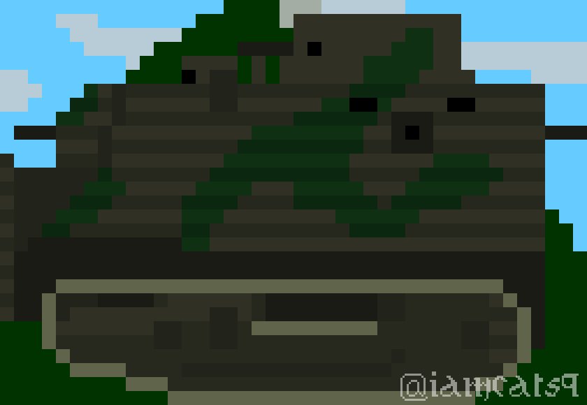 Featured image of post Minecraft Pixel Art Tank - Share to twitter share to facebook share to pinterest.