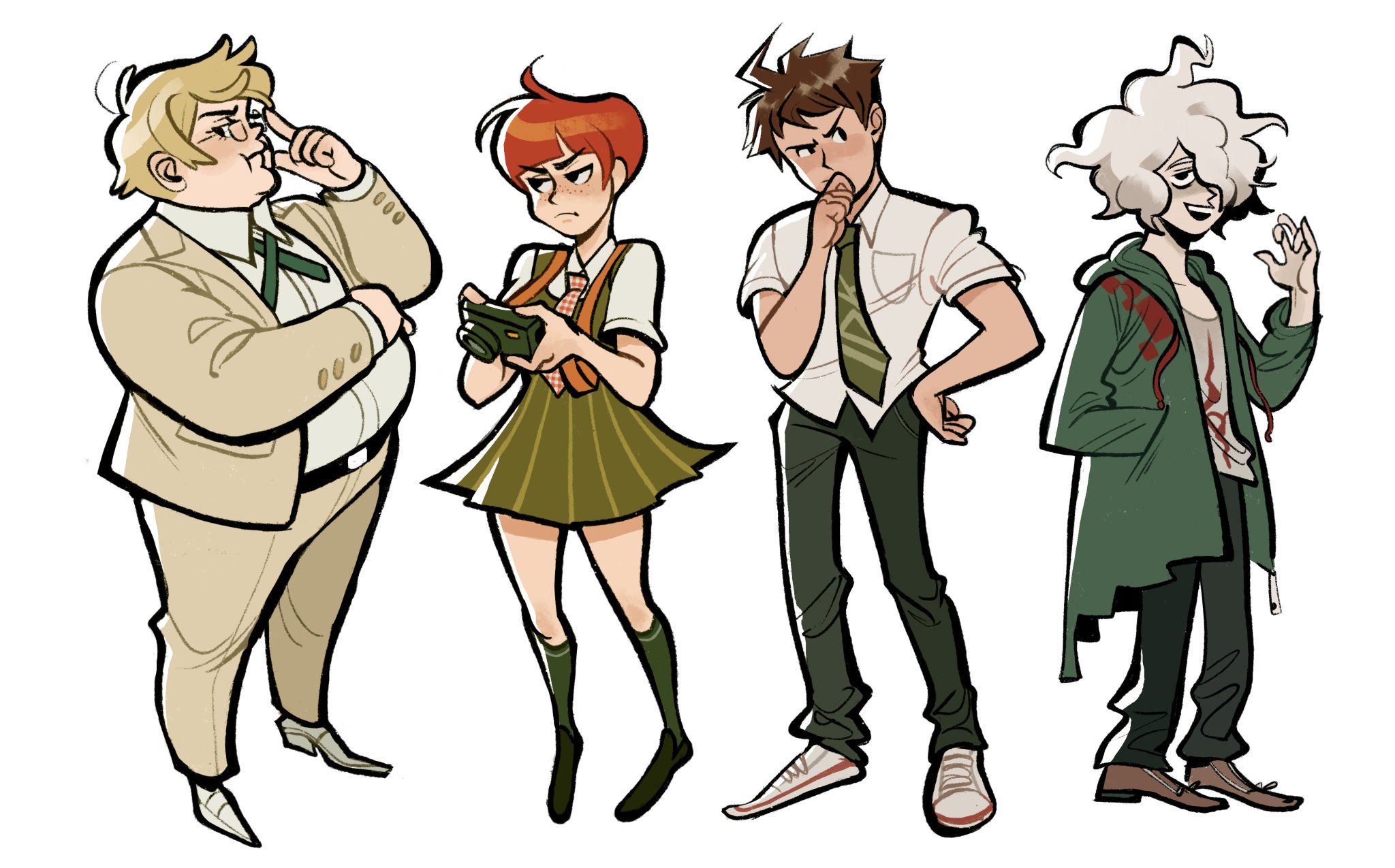 lordsketches on Twitter: "danganronpa voice: danganronpa…