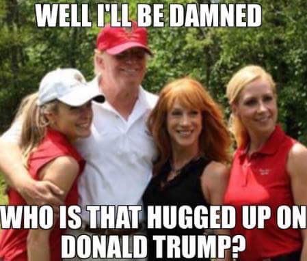 LGBTQ4TRUMP's tweet photo. So which feckless bitch is it today? @kathygriffin https://t.co/xqnL6zQezB