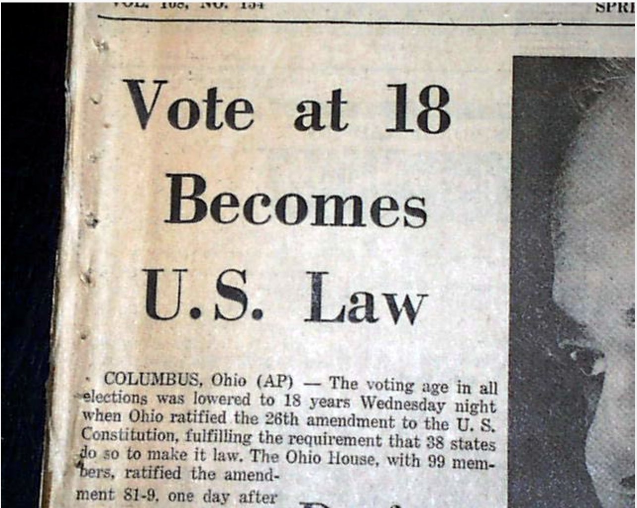 Which Amendment Lowered The Voting Age Slide Course which-amendment-lowered-the-voting-age-slide-course
