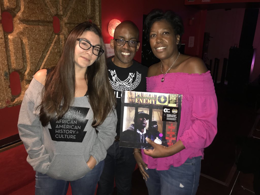 TiffanyMMoore's tweet photo. Loved today’s @ClassicAlbumSun at @SongbyrdDC. Great commentary by @NMAAHC’s @timothyanne, @marcuskdowling, &amp; @DJBeeOnline. I was 13 when @PublicEnemyFTP’s “It Takes A Nation of Millions To Hold Us Back” was released. Had a profound effect on how I saw/see the world. https://t.co/qvElhVZERo