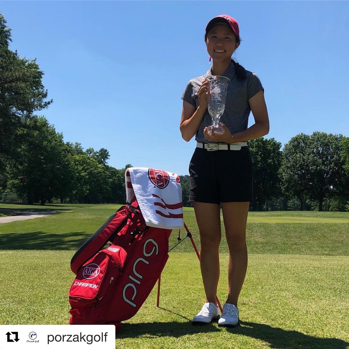 TrinityFP3's tweet image. Huge congrats to #trinitytrained and @porzakgolf student @ashleigh.park on her first @ajgagolf victory!! 

#Repost @PorzakGolf with @get_repost
・・・