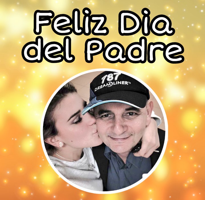 FCO_Leoneseeg's tweet photo. Feliz Dia del Padre💛❤al papi de nuestra @macarenav25 💛💕
#FelizDiadelPadre #HappyFathersDay #DioslosBendigaSiempre https://t.co/OLLj9KhHDs
