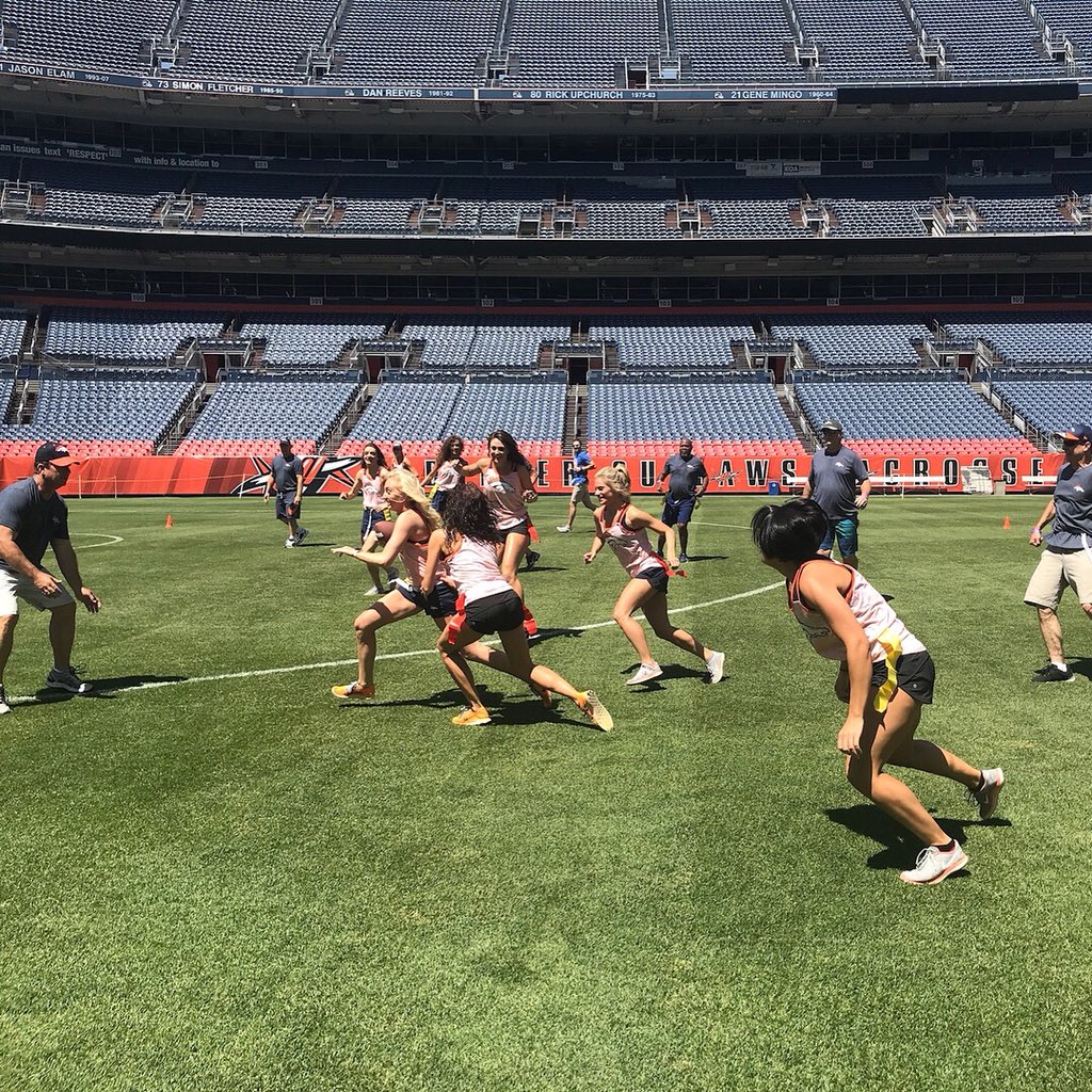 BroncosCheer's tweet photo. A Mile High Classic: #DBCdads vs Daughters! Who do you think took home the trophy, #BroncosCountry?! Stay tuned to find out 🤔🏆🏈

Happy #FathersDay! https://t.co/4wzIdnOIIw