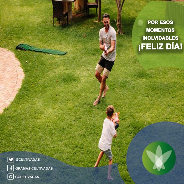 GCultivadas's tweet photo. Porque queremos seguir brindando espacios para disfrutar de cada experiencia entre padre e hijo. ¡Gracias y feliz día a todos los padres de parte de #GramasCultivadas ! #FelizDiaDelPadre https://t.co/BMZoWXc021