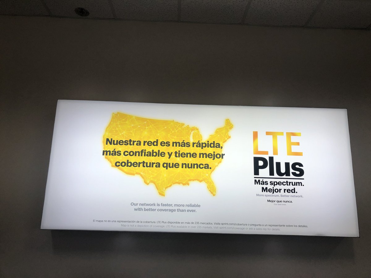 LTE PLUS! Con la mejor red solo para clientes con Sprint 
Estamos para consentirlos!