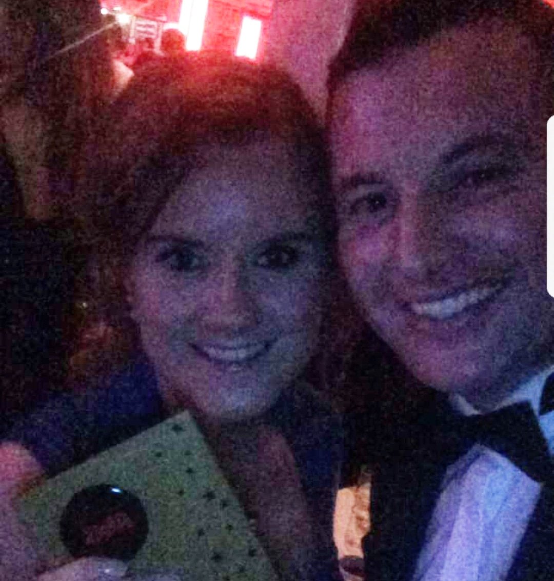 MrCarterMusical's tweet photo. Look at the gorgeous Olivia and Mr Carter himself David Cronin who had a blast at the aims awards in killarney picking up the nomination award for our Bill Addams Robert Donnelly https://t.co/eifw0YS1b7