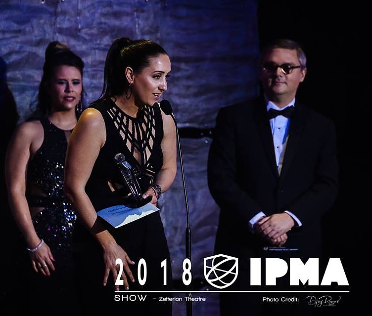 ipma_awards's tweet photo. “Solid Ground” by @RebeccaCorreia won the #2018IPMA category for best pop song. https://t.co/tDamDeTXrE
