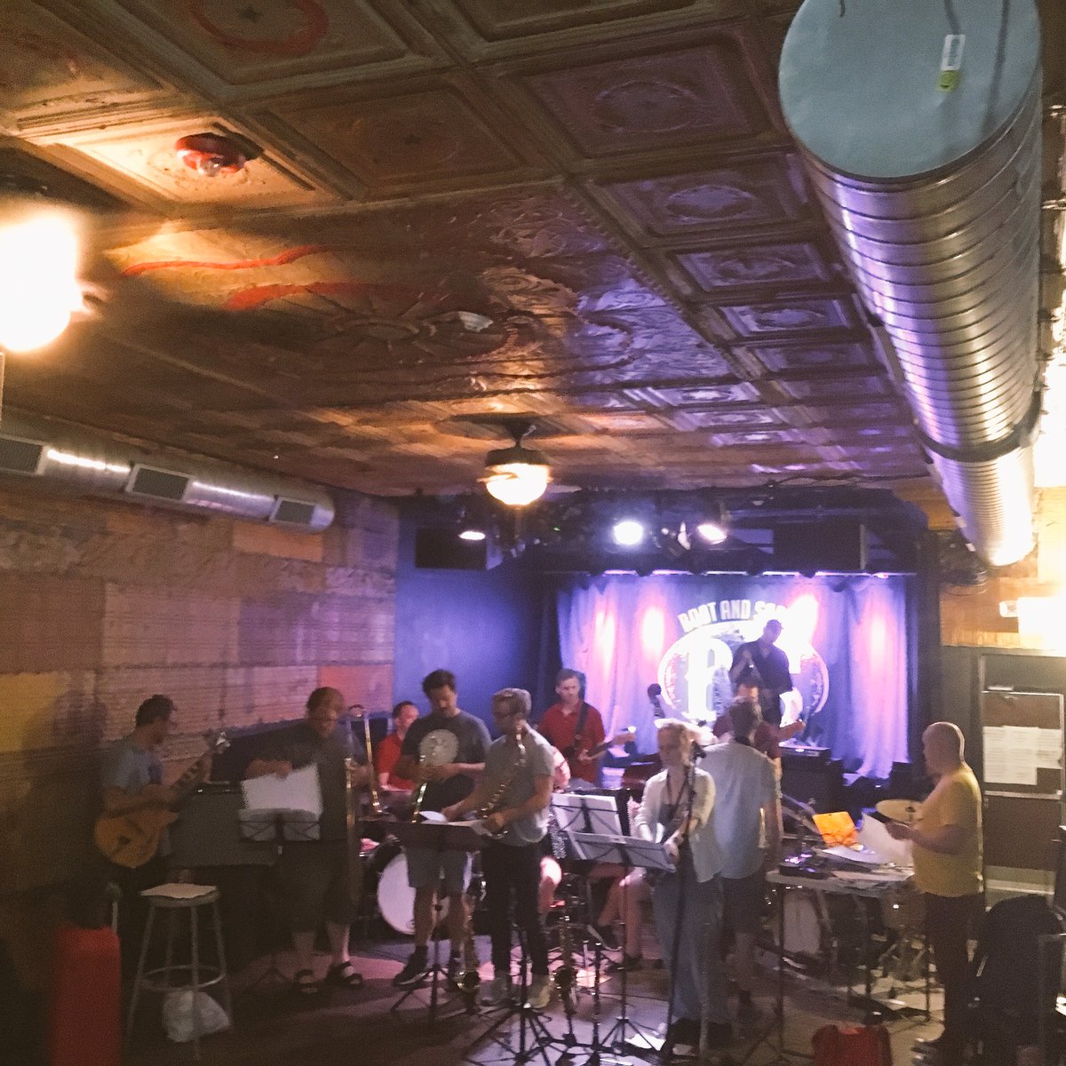 Killer soundcheck! <a href="/PNL_LargeUnit/">Paal N-L Large Unit</a> @BootAndSaddle