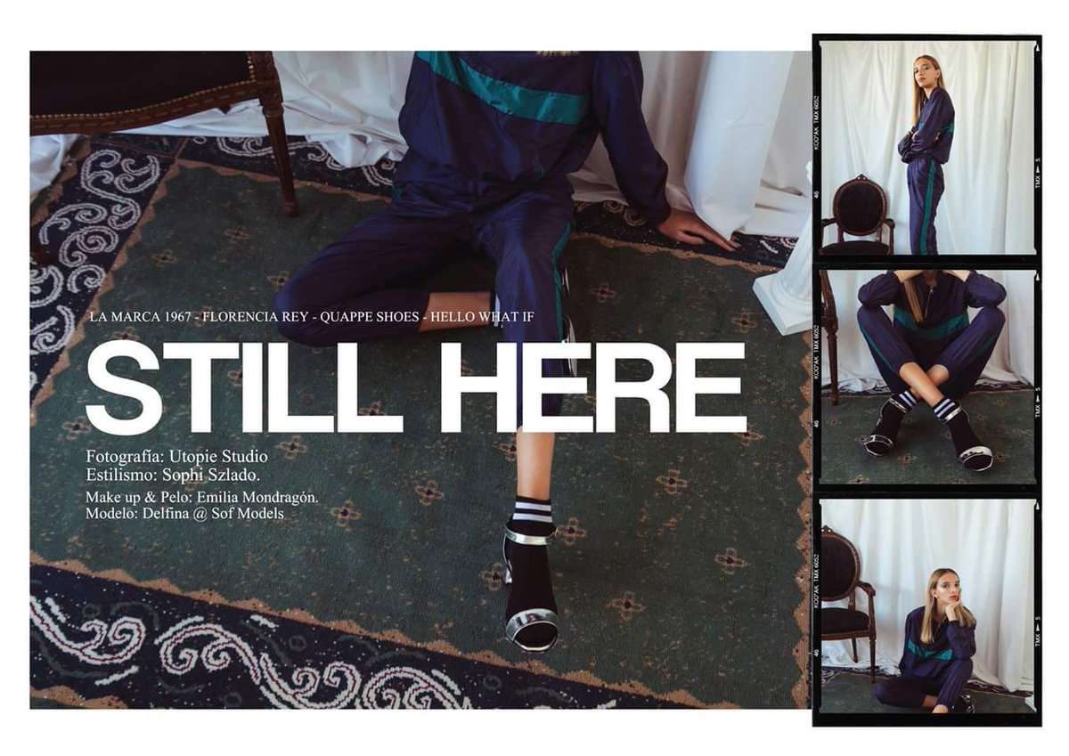lapompayira's tweet image. STILL HERE #issue43

Fotografía: Utopie Studio- Estilismo: Sophi Szlago. - Make up &amp;amp; Pelo: Emilia Mondragón. - Modelo: Delfina Spirit of Fashion

issuu.com/lapompayira/do…
lapompayira.com/?p=3405