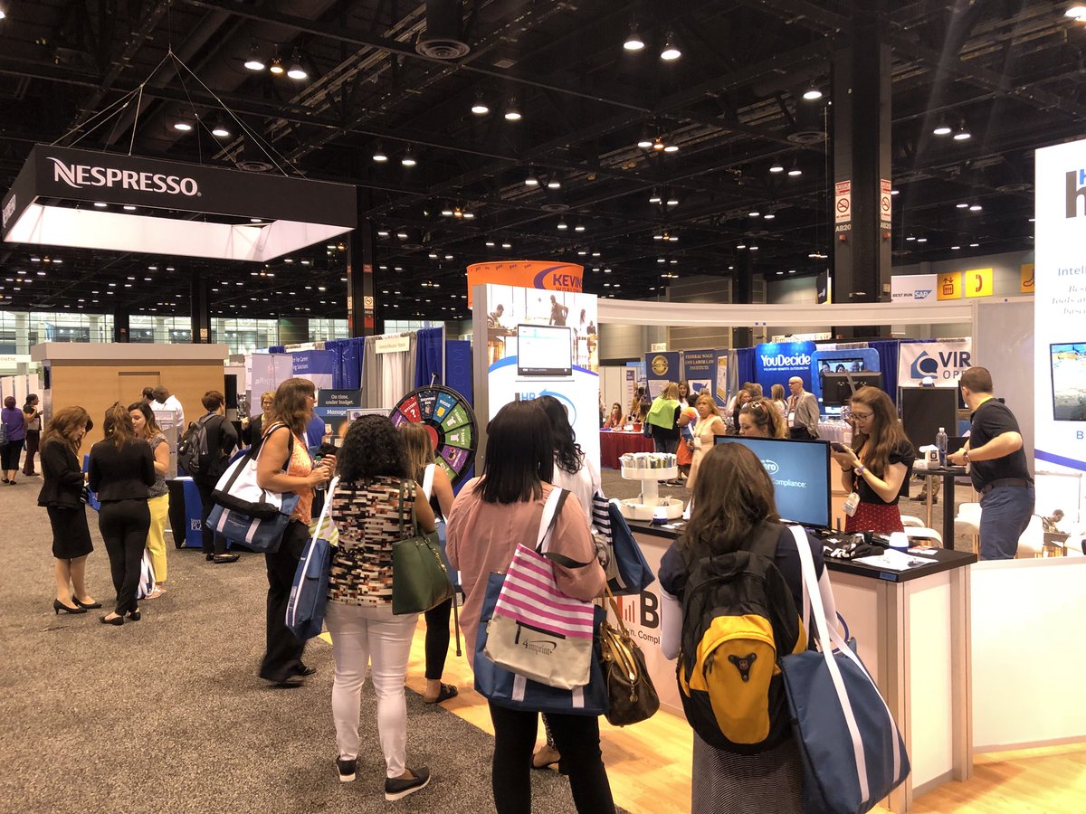 rbpubs's tweet photo. BLR booth crowded again #SHRM18 #hrda https://t.co/RYFJtqMlwD